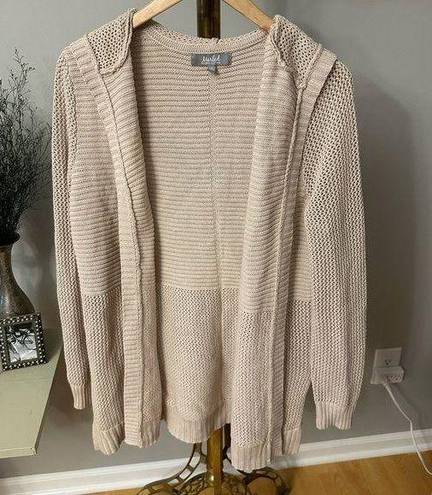 Womens open knit cardigan by Marled size medium