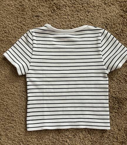 Aura Striped Baby Tee 