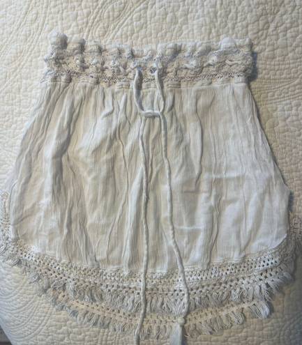 Aerie White Skirt