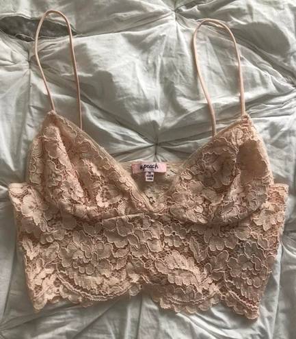 Swoon Boutique Lace Bralette Crop Top