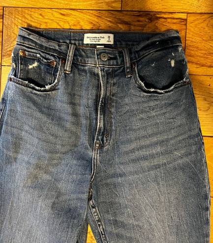 Abercrombie & Fitch Ankle Straight Jeans