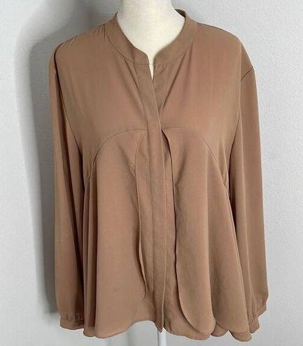 Chico's Chico’s button up blouse.  Size 2 (see size chart). Airy and light. Cottagecore