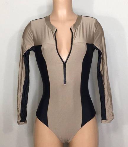 PilyQ  Cheeky Rashguard One Piece Swimsuit.