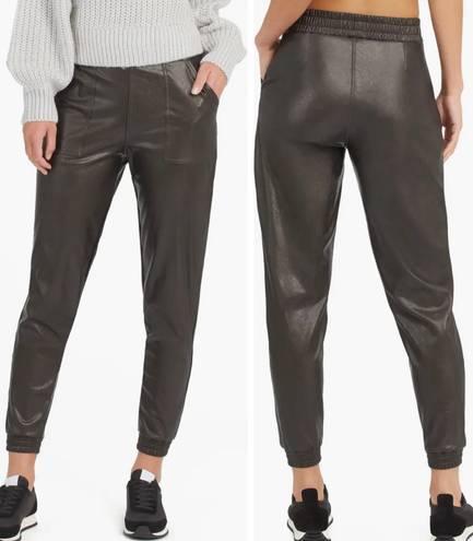 Spanx NWT - Faux Leather Jogger Pants Black