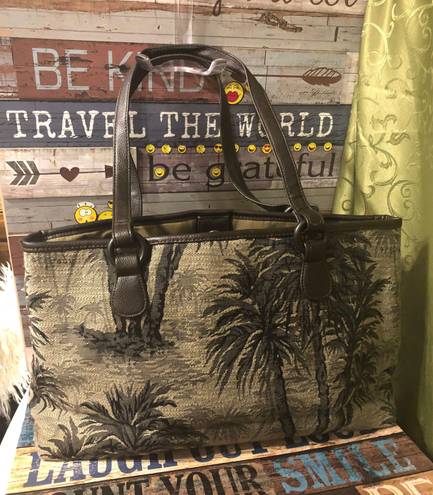 Bueno New “ ” Safari Jungle Tote Handbag