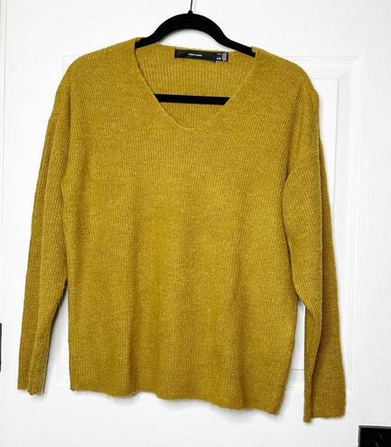 VERO MODA  Crewlefile Size S Drop Shoulder Knit Pullover Sweater