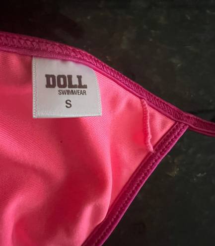 P&Co Doll &  Fushia Bikini Top