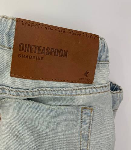 One Teaspoon Hustler Shabbies Boyfriend Drawstring Jean