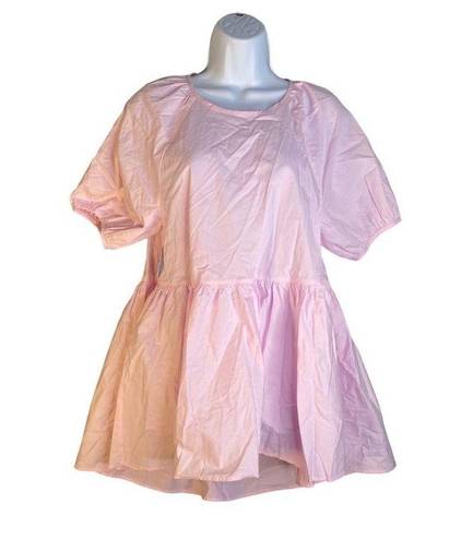 Hill House  Womens The Francesca Top Ballerina Pink Cotton Size‎ XS