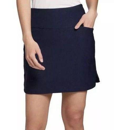 Lady Hagen Women's Perforated Golf Skort 16 Inch Navy Blue Sz. XS NWT