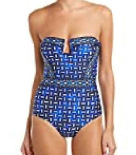 La Blanca NWT  Daily Grind Convertible Strap Bandeau One Piece Swimsuit