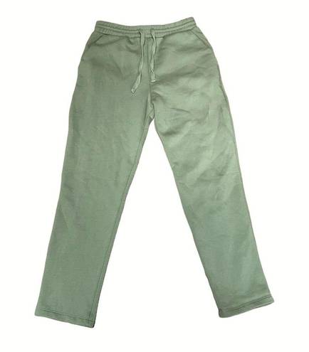 ZARA  sage green cropped hoodie and sweatpants set