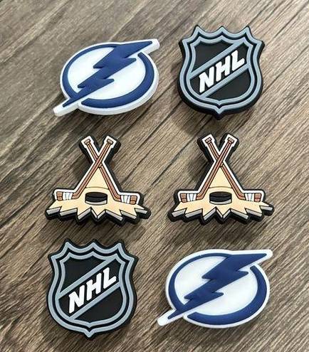 Crocs Tampa Bay Lightning NHL Hockey Croc Charms Jibbitz