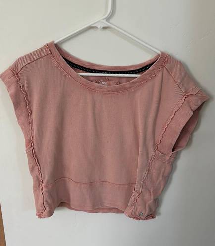 Pilcro pink top