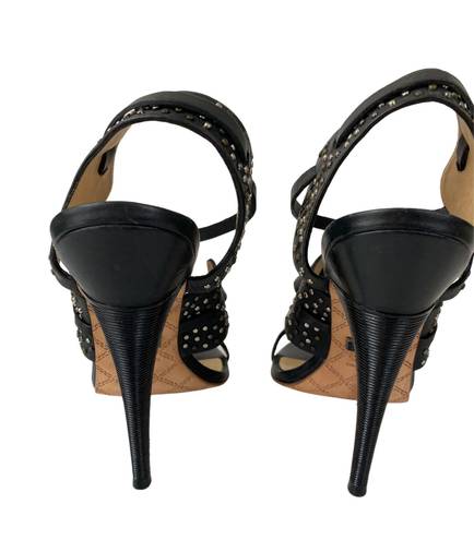 L.A.M.B. Studded High Heel Sandals