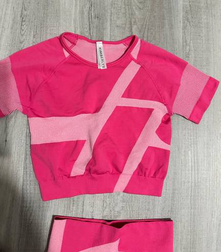 Kimberly Pink Two Piece Outfit