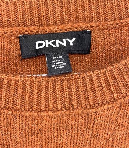 DKNY Women’s  Classic Crewneck Cashmere Blend Sweater