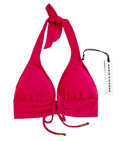 Robin Piccone Aubrey Halter Neck Bikini Top