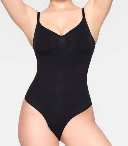 SKIMS NWOT  Seamless Sculpt Brief Bodysuit Onyx Size‎ XXL 2X