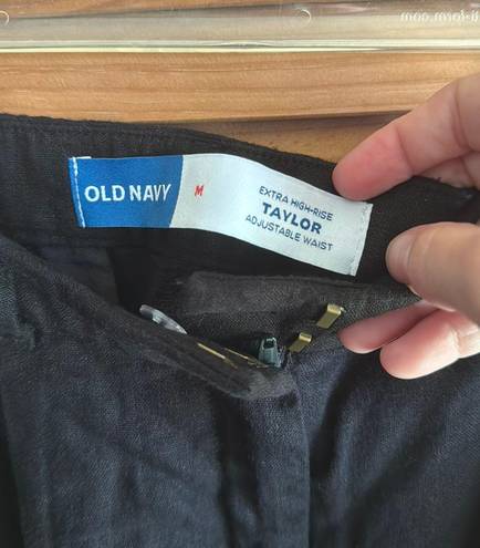 Old Navy Black Linen Shorts