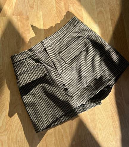 ZARA Checkered Skort