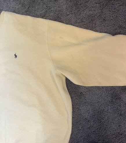 Polo Large light yellow  crewneck