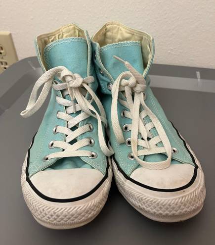 Converse Baby Blue Hightop