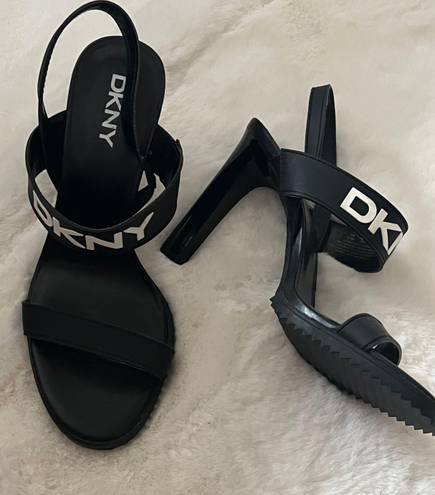 DKNY Black Heels