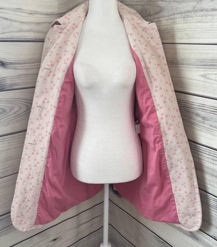 United Colors Of Benetton Vintage Pink Floral Jacket