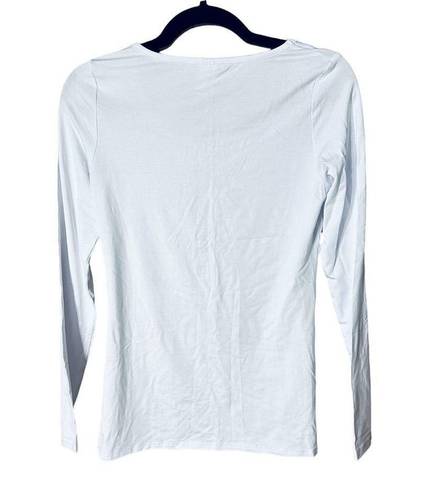 Krass&co O Thread & . White Long Sleeve Workout Top Sz M