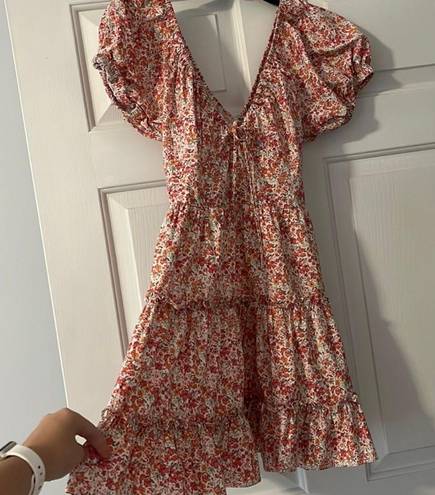 Lush Clothing Pattern Dress