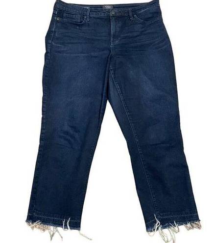 NYDJ  Jenna Straight Ankle LiftXTuck Technology Dark Wash Jeans