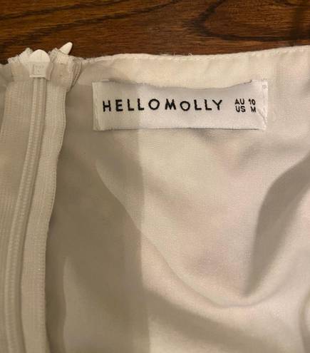 Hello Molly Mini White Dress