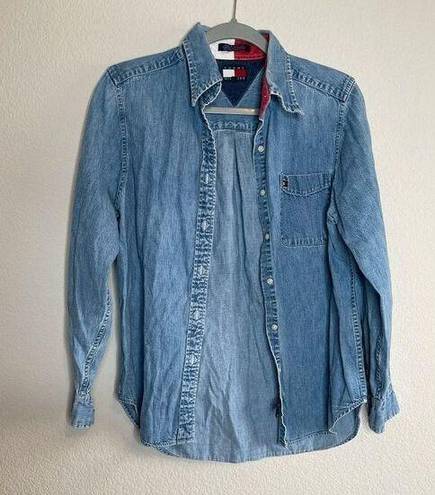 Tommy Hilfiger Vintage women’s  denim button up