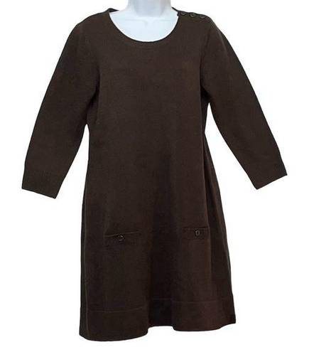 Krass&co GH Bass &  ~ Brown Sweater Dress ~ Size Medium