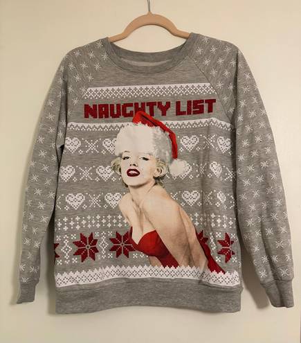 Marilyn Monroe Christmas Sweatshirt