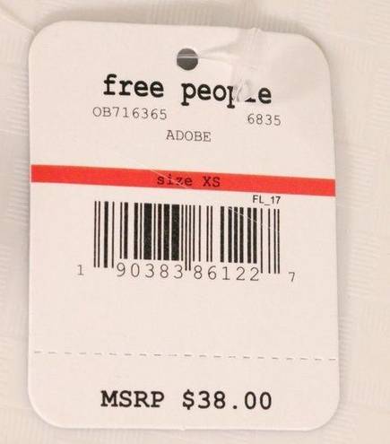 Free People NWT  Stay with Me Crop Top Bralette Size XS