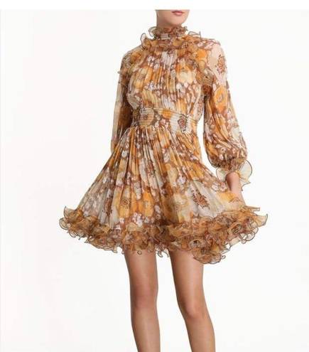 Zimmermann Nwot  super 8 ruffle dress