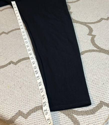 Orvis  cozy leggings fleece lined black high waisted leggings