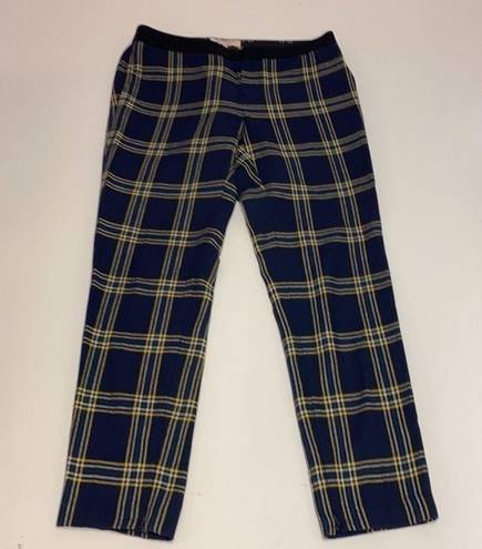 Juicy Couture  Eton' Plaid Crop Pants size 4