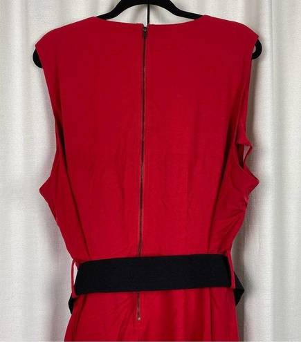 City Chic  Lipstick Red Vintage Veroni Dress Sz.XXL(24) NWT