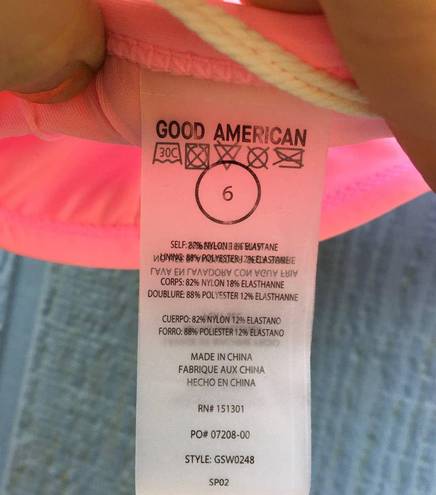 Good American NEW  Women's Plus Size 3X Sugar Pink Perfect Fit Bikini Top