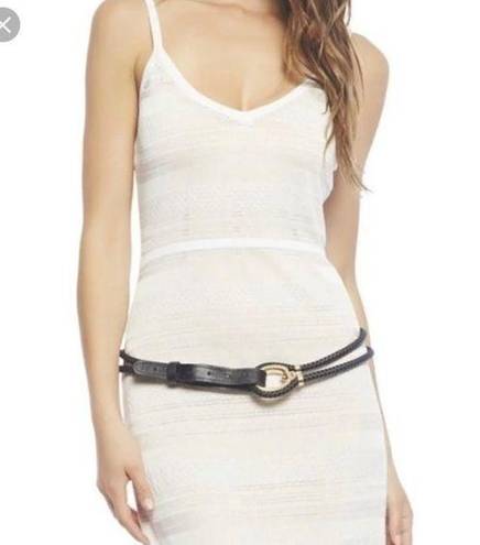 Arden B  Faux Leather double rop belt S/M