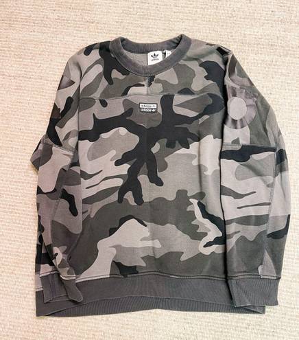 Adidas Camo Crewneck