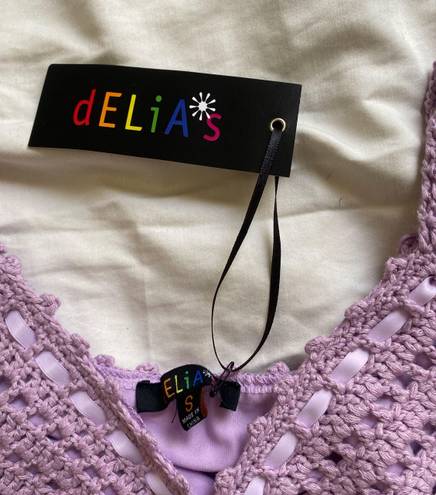 Dolls Kill DELIA CROCHET TANK