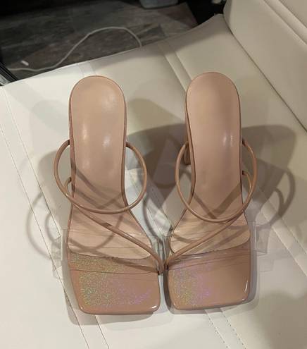 Nude Heels Tan Size 7