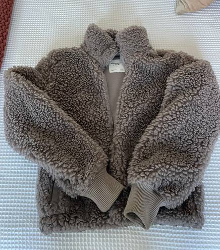 Abercrombie Sherpa Coat Size XS