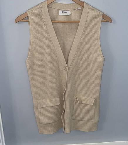 Only  Super Soft Causal Sweater Vest  