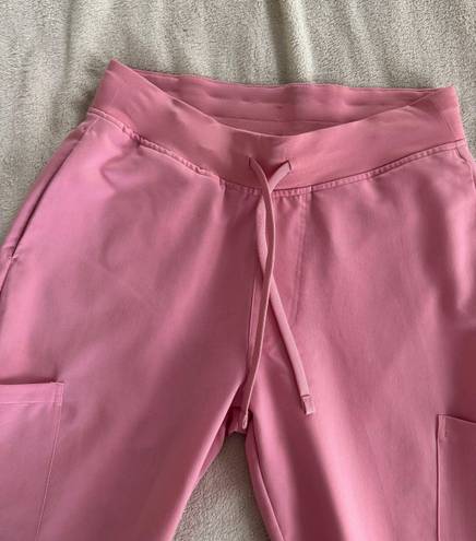 Mandala Peony Scrub Pants Pink