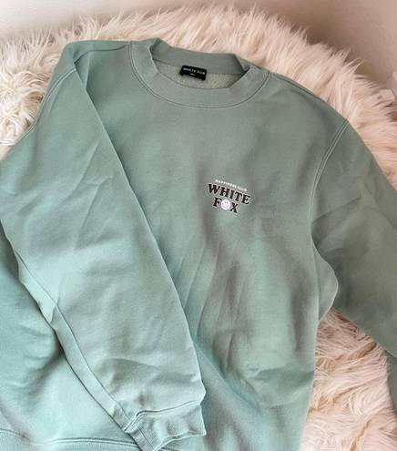 White Fox Boutique Crewneck Green Size M - $29 (42% Off Retail) - From ava